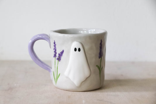 Lavender Ghost Small Mug
