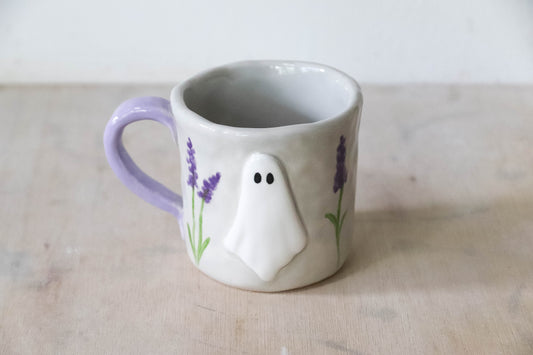 Lavender Ghost Small Mug