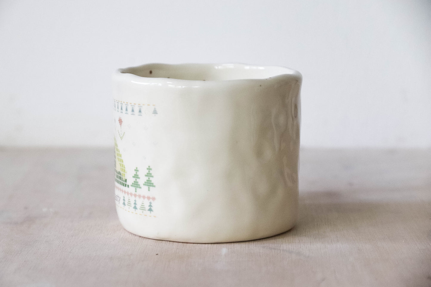 Don't Be Hasty Brown Mug Medium