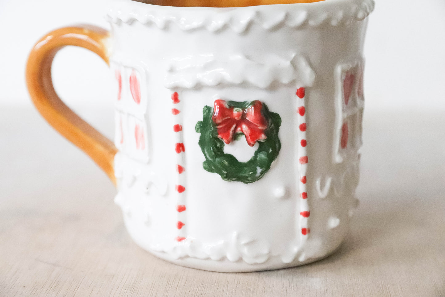 White Gingerbread Small Mug