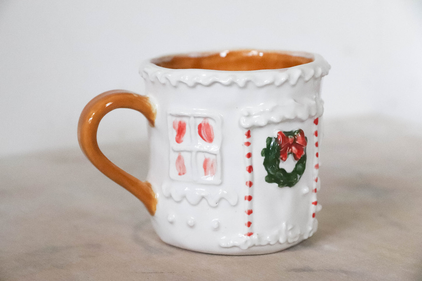 White Gingerbread Small Mug