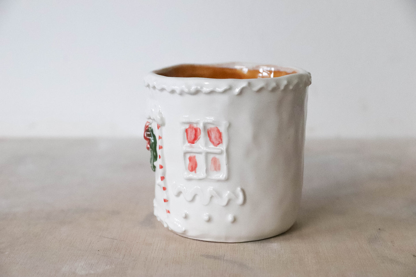 White Gingerbread Small Mug