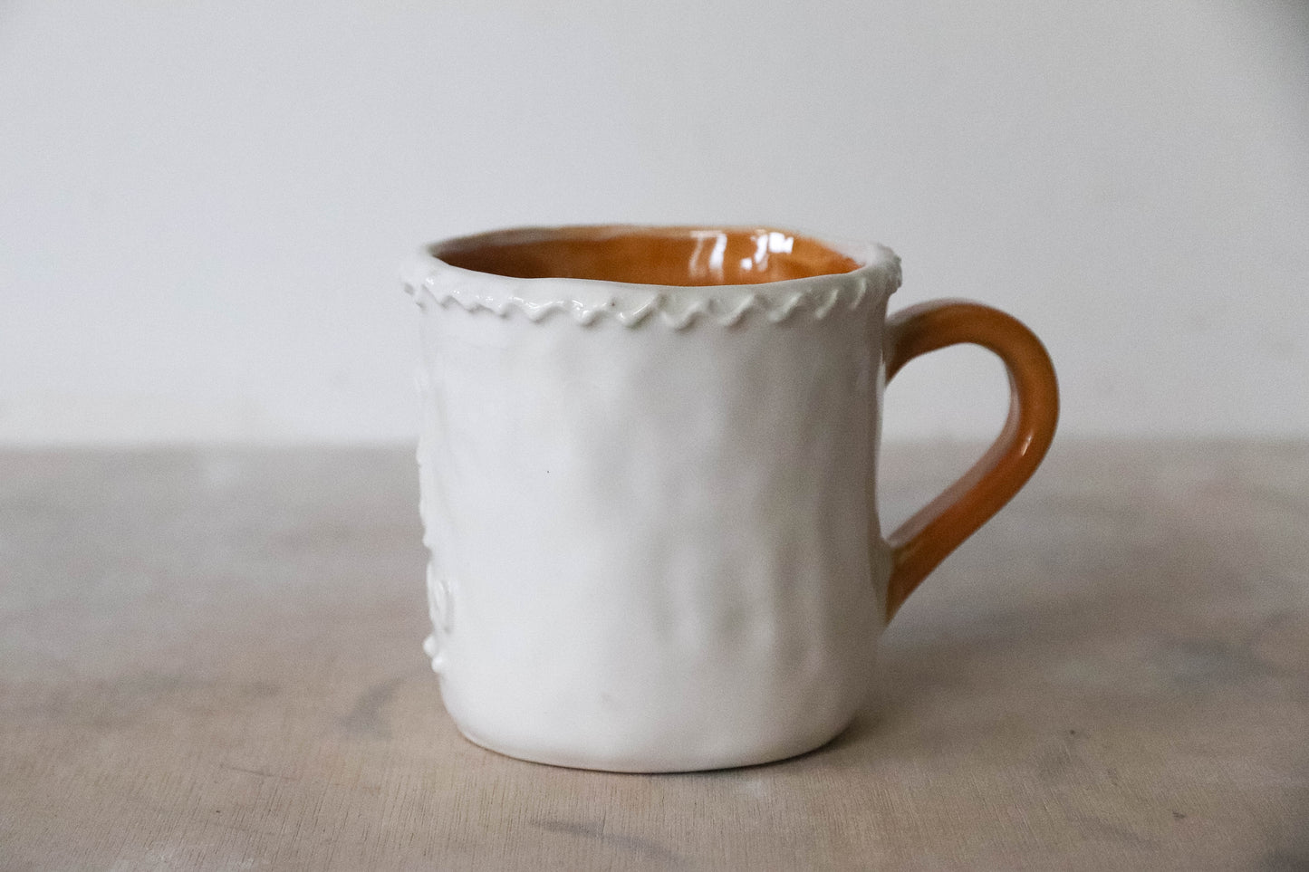 White Gingerbread Small Mug