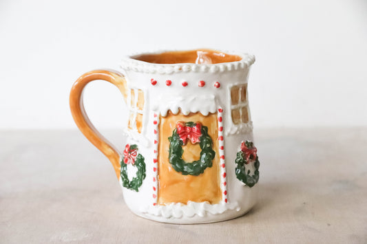 White Gingerbread Mug