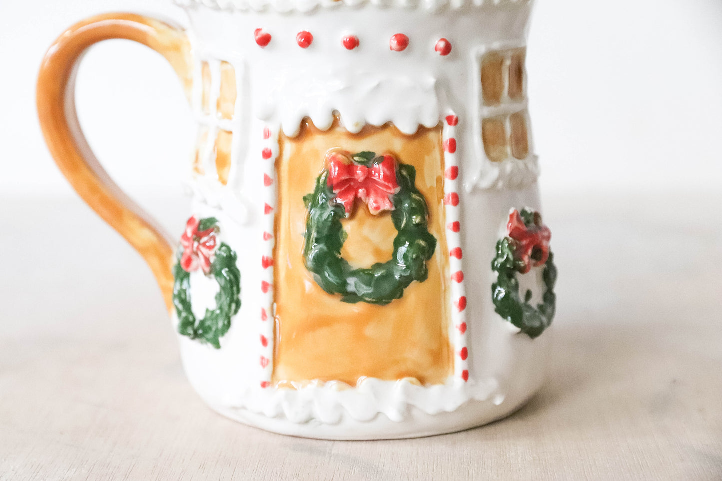 White Gingerbread Mug