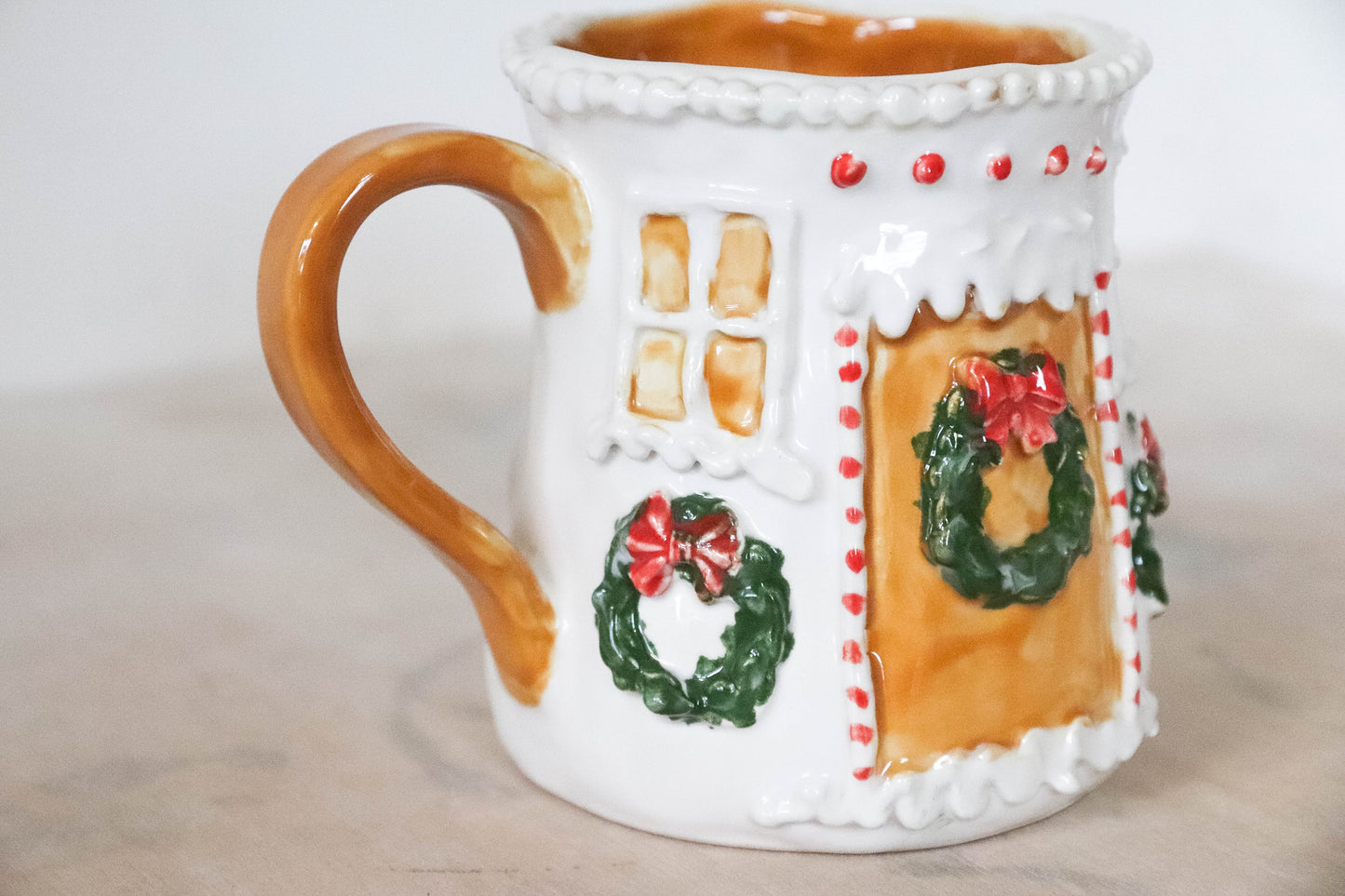 White Gingerbread Mug