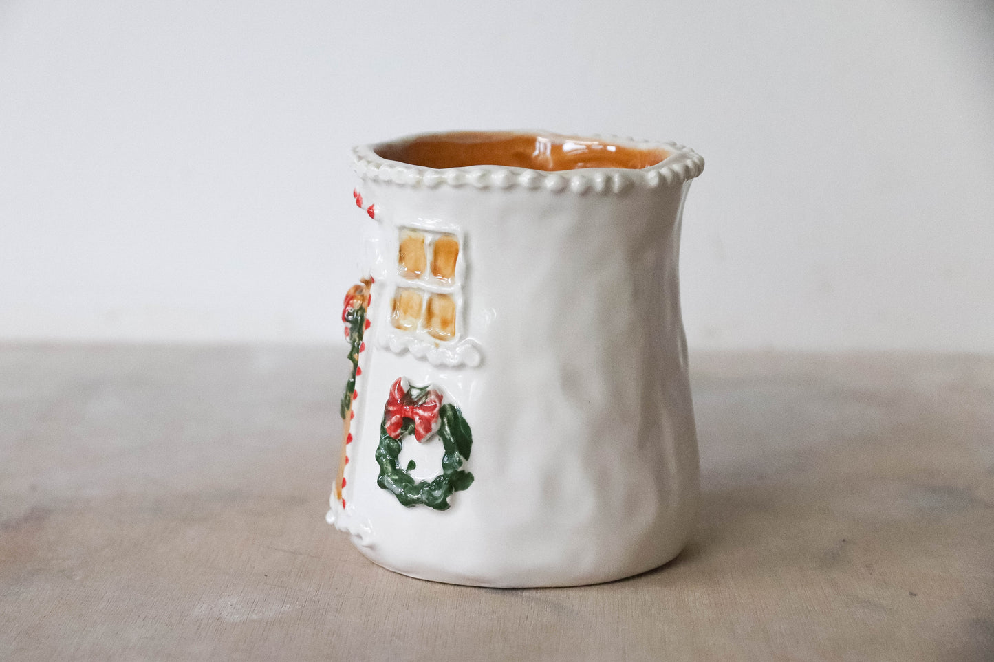 White Gingerbread Mug