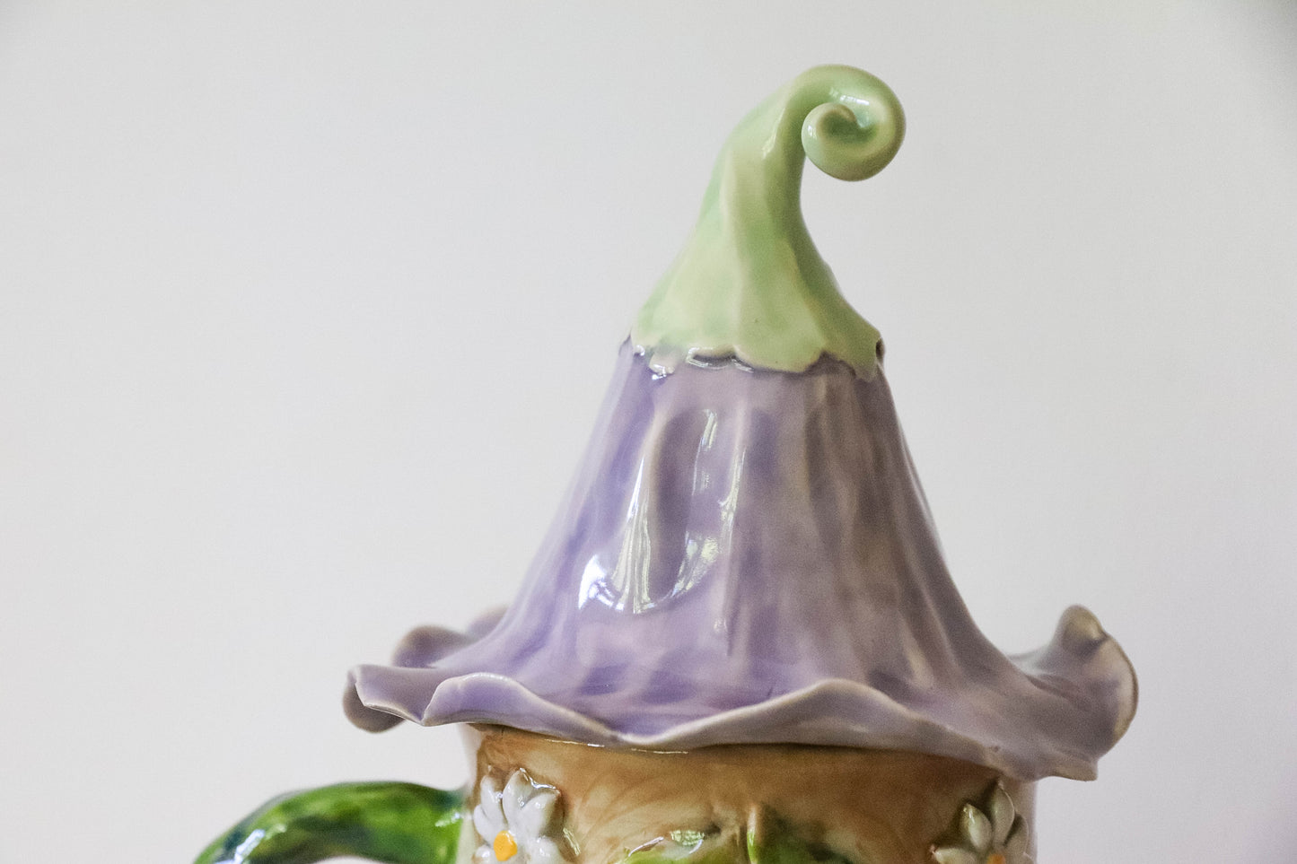 Yellow Fairy House Stoneware Mug