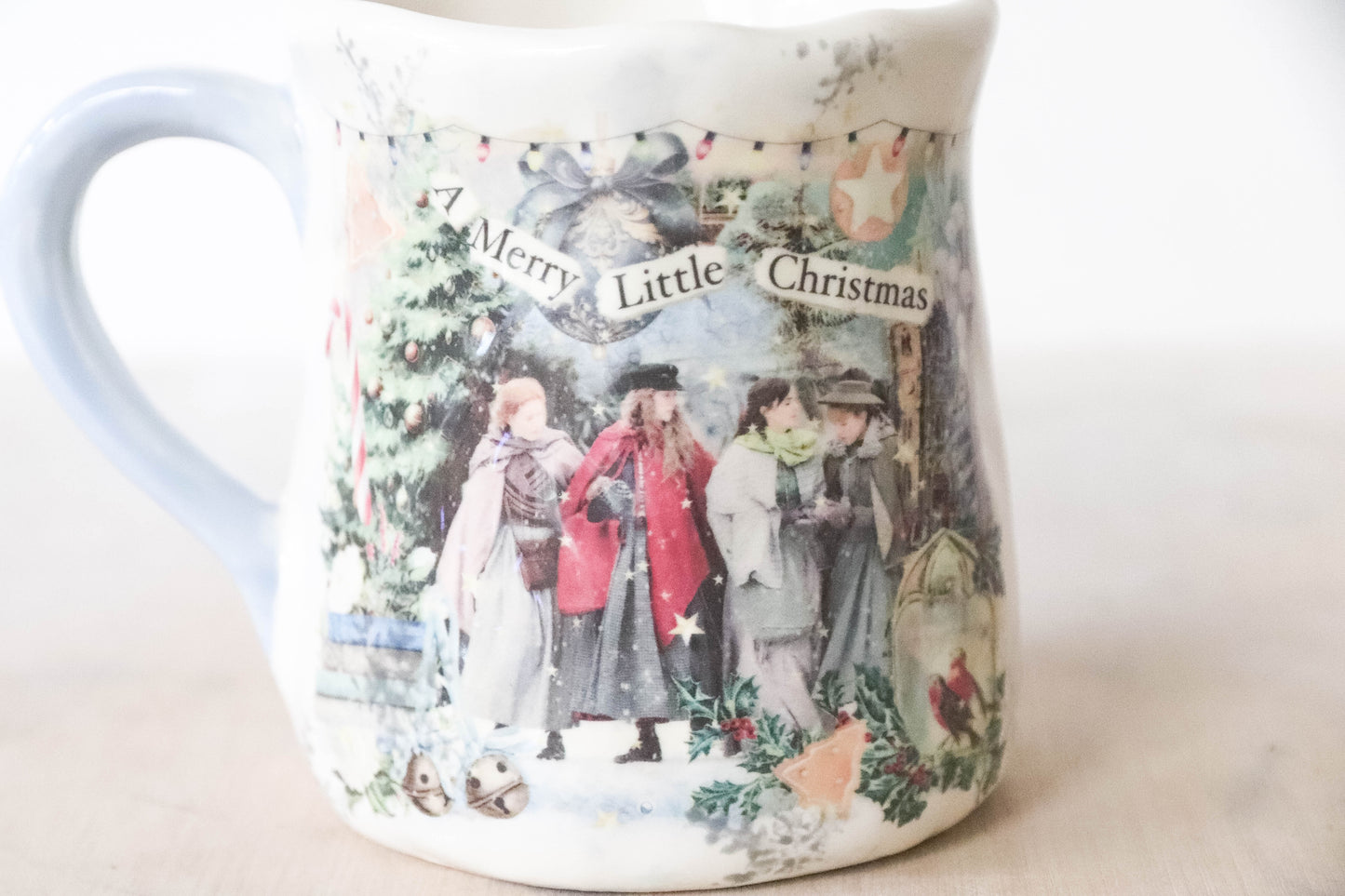 Little Women Blue Mug