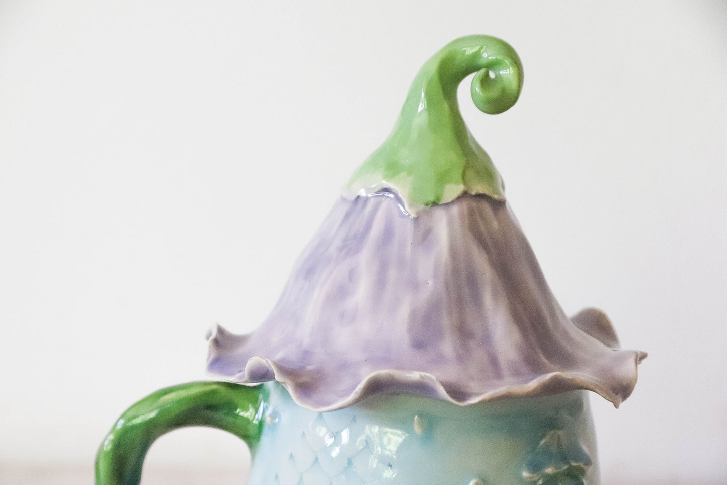 Water Fairy House Stoneware Mug