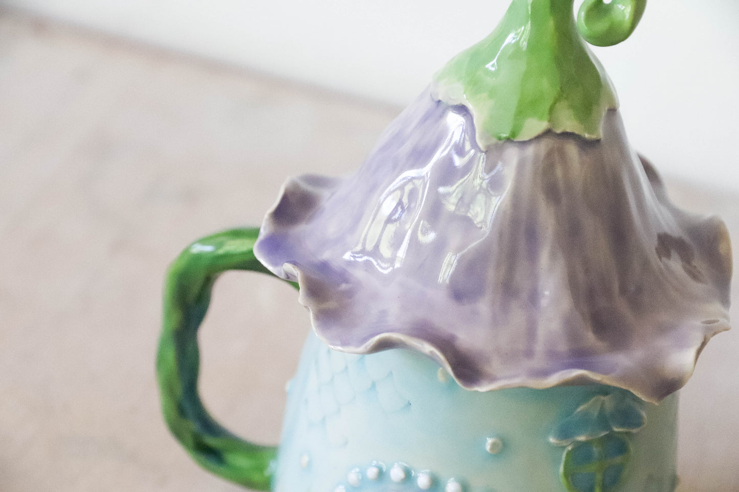 Water Fairy House Stoneware Mug