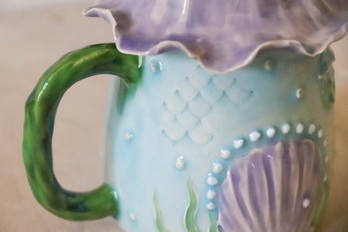 Water Fairy House Stoneware Mug