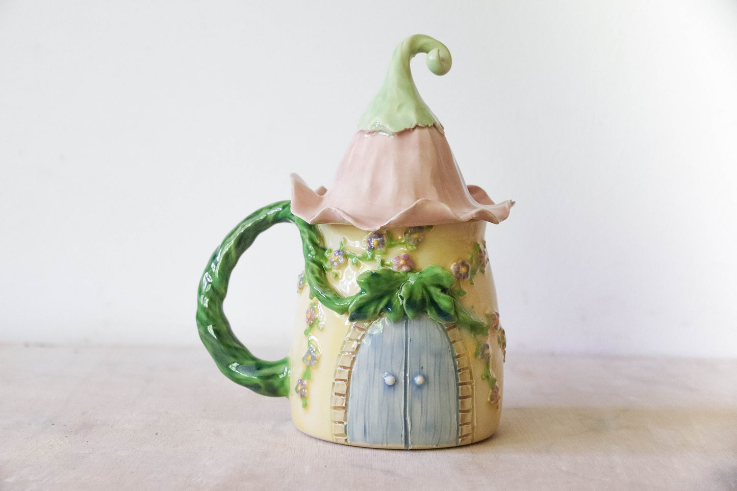 Castle Fairy House Stoneware Mug