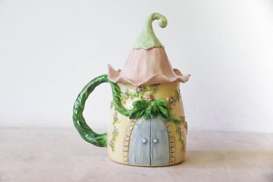 Castle Fairy House Stoneware Mug