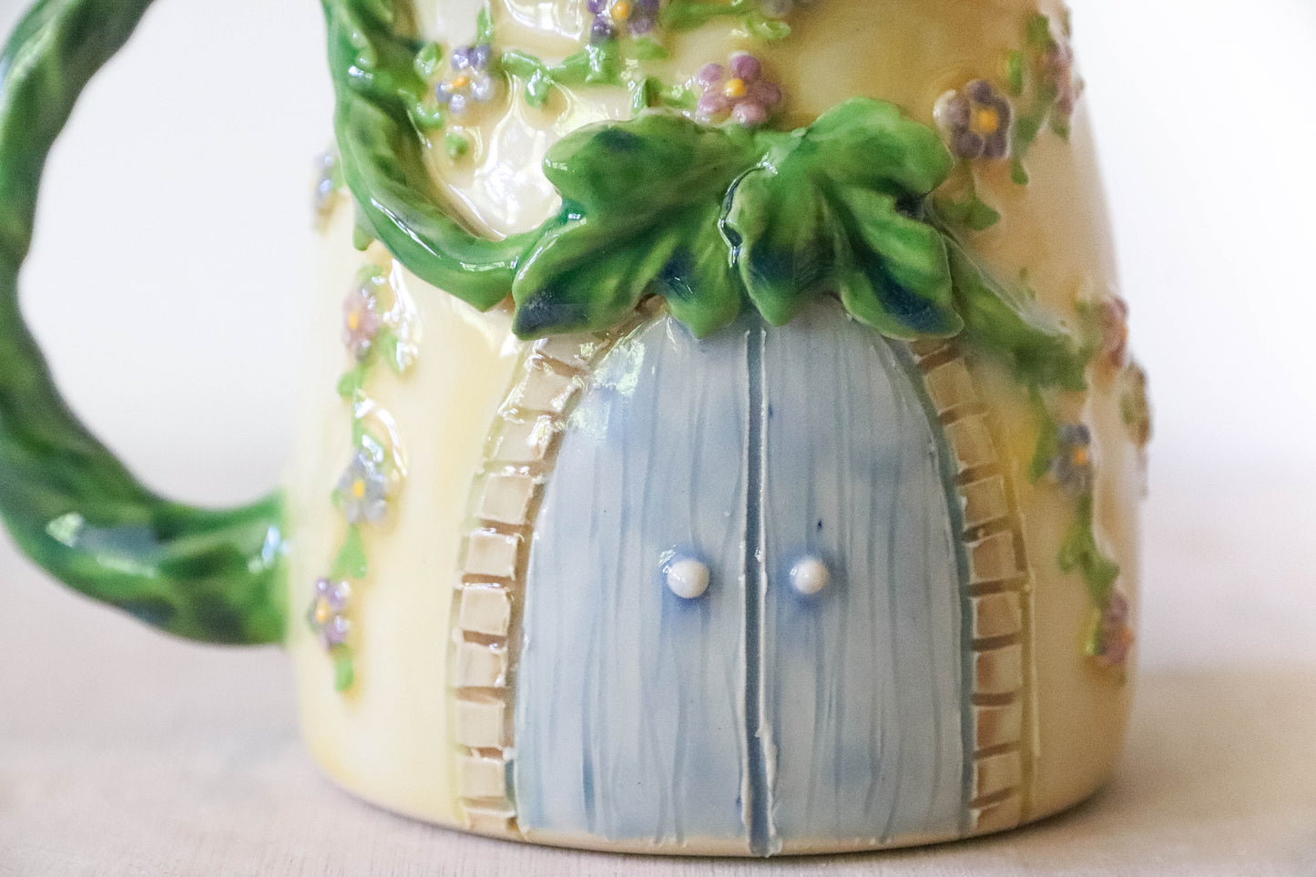 Castle Fairy House Stoneware Mug