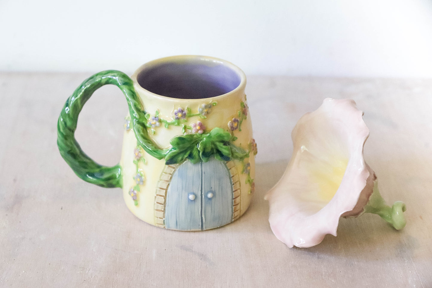 Castle Fairy House Stoneware Mug