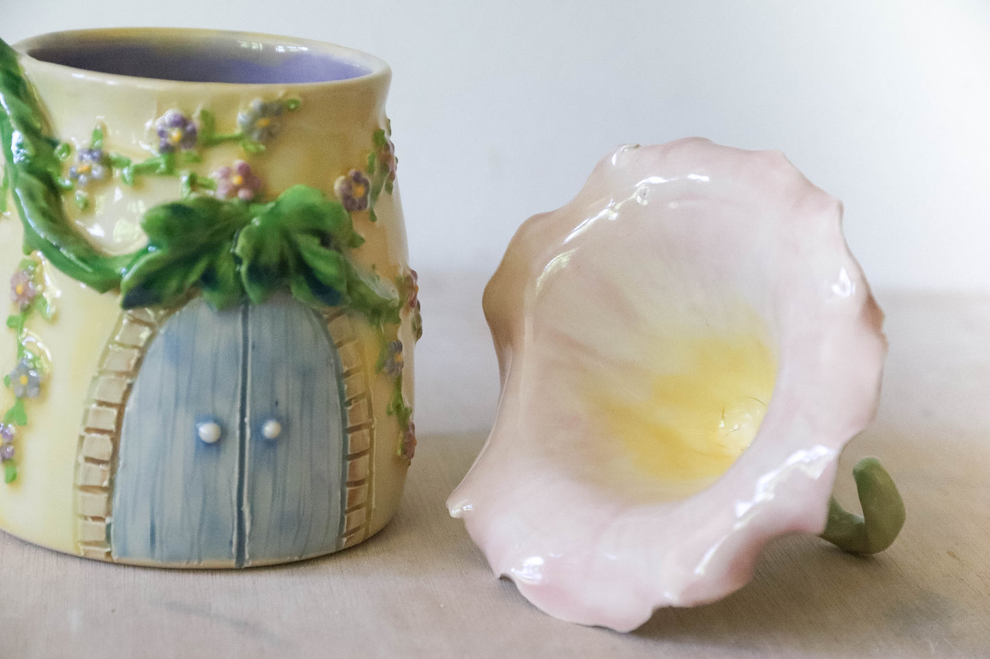 Castle Fairy House Stoneware Mug