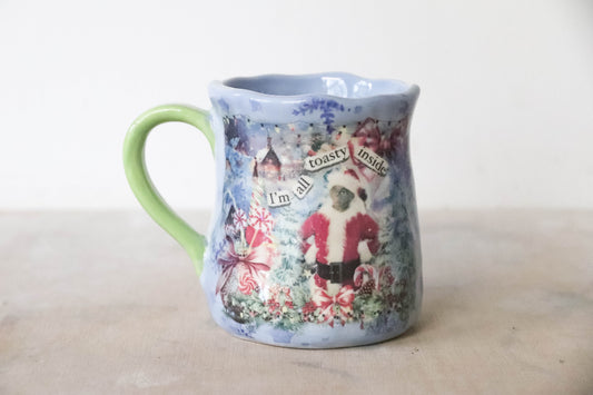 Blue Toasty Grinch Mug