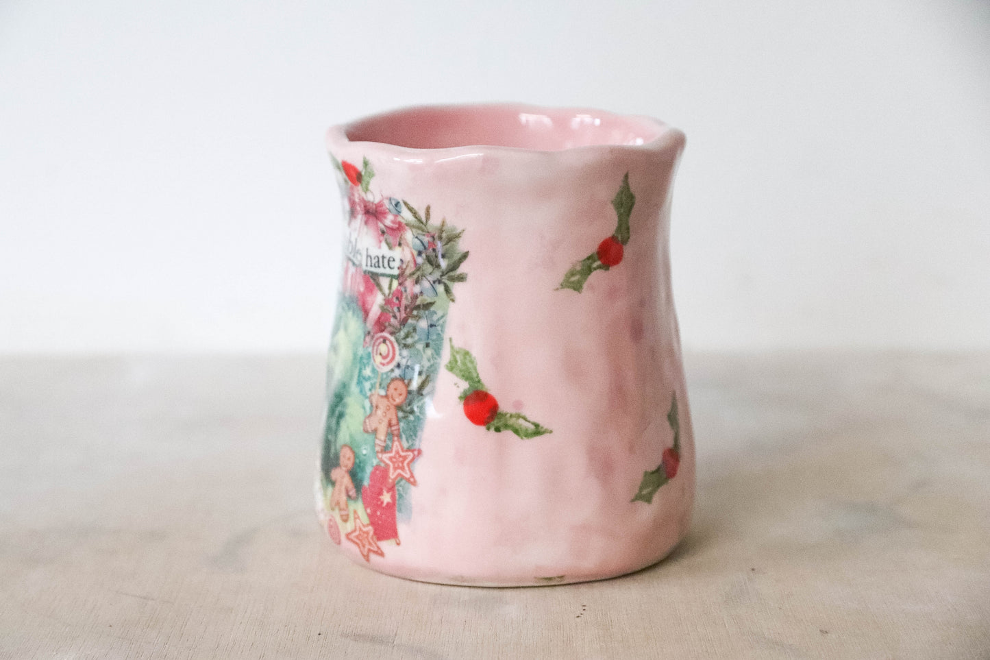 Pink Grinch Mug