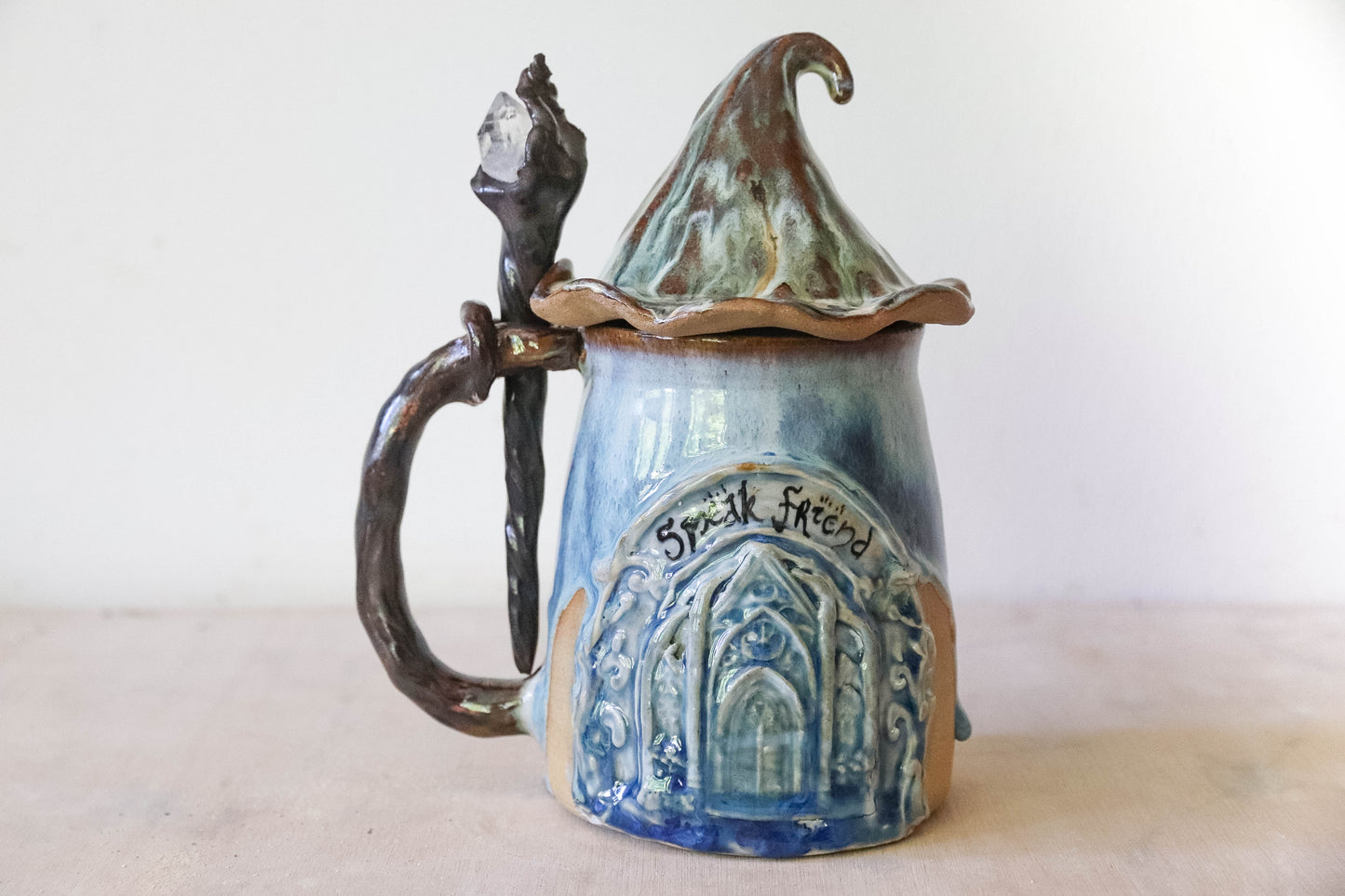 Gandalf Speak Friend Stoneware Mug