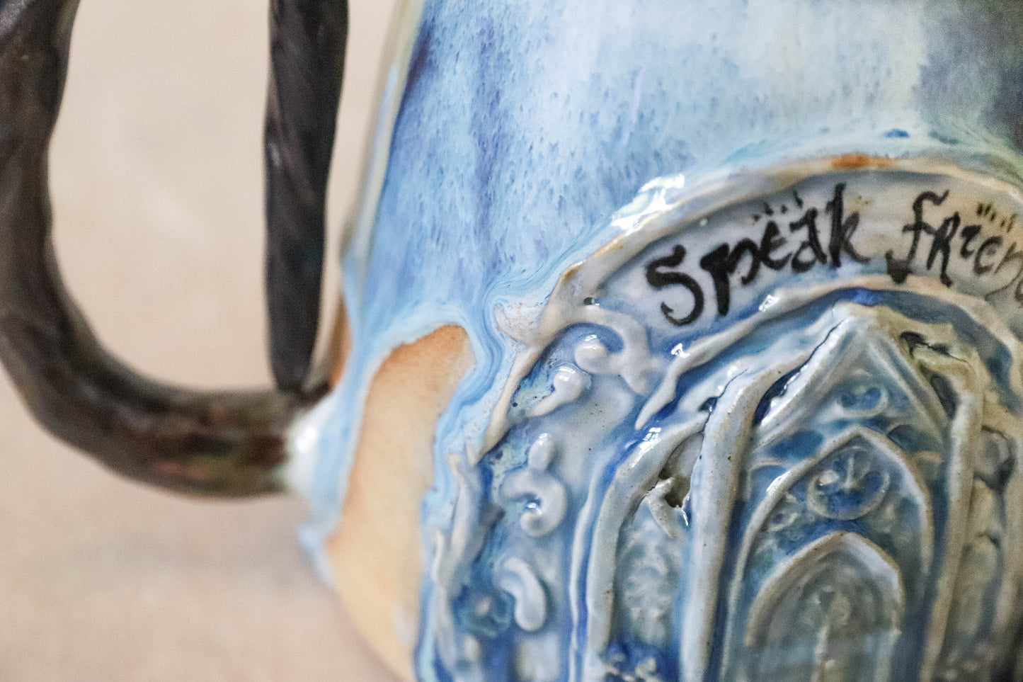 Gandalf Speak Friend Stoneware Mug