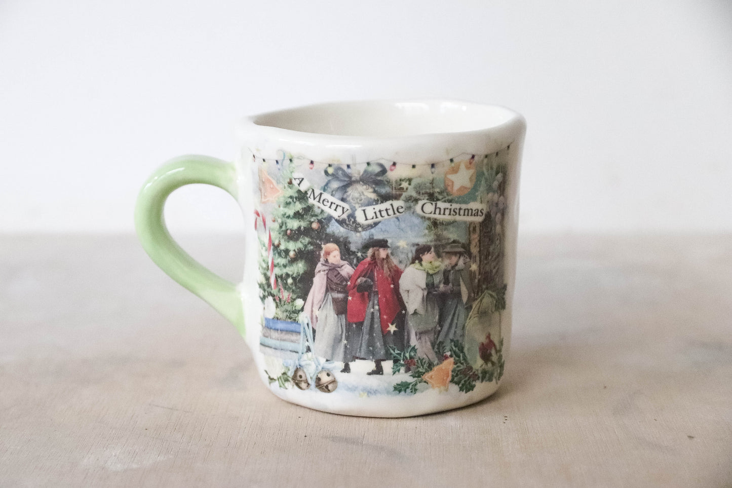 Snowy Little Women Small Mug