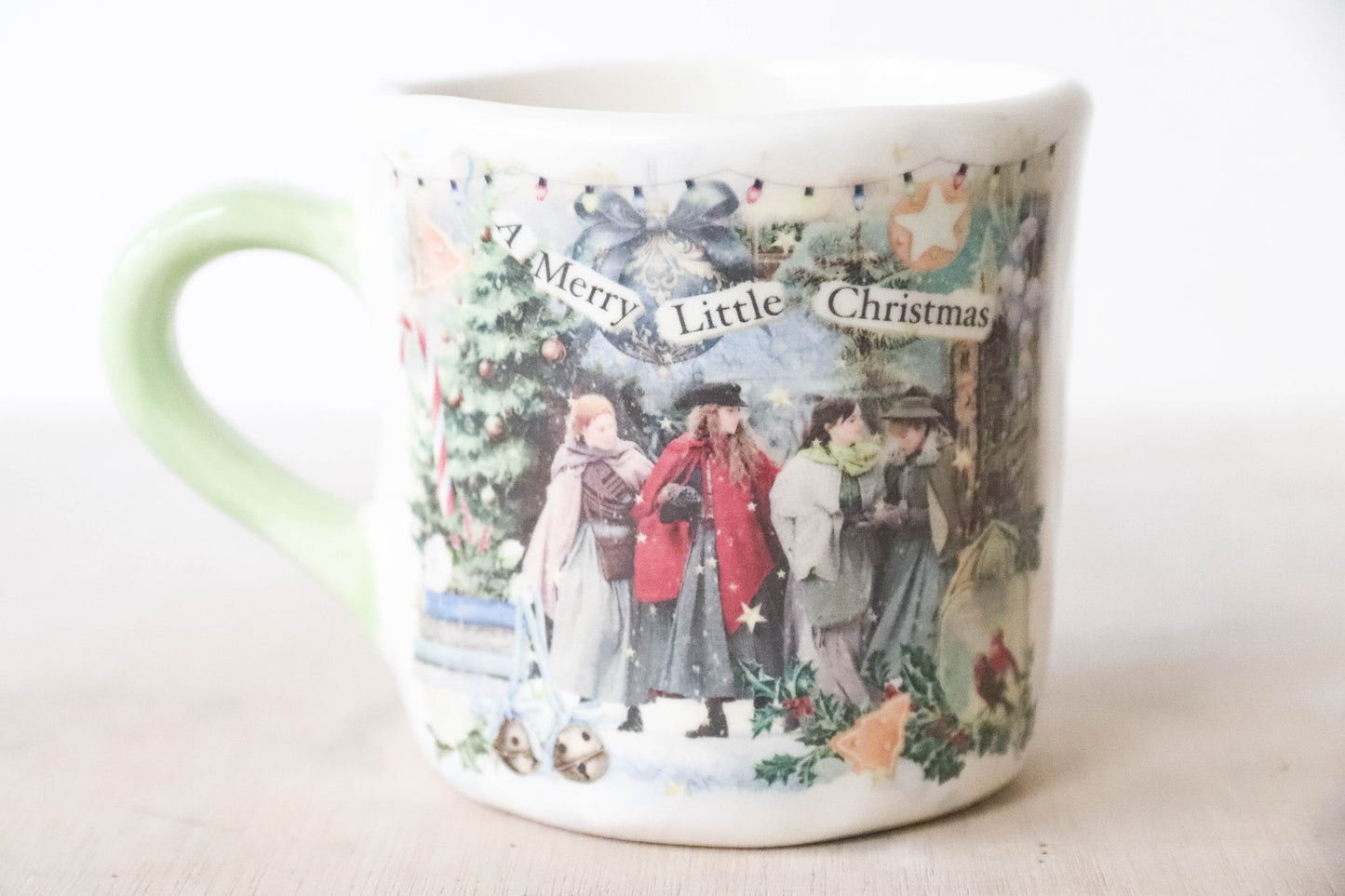 Snowy Little Women Small Mug