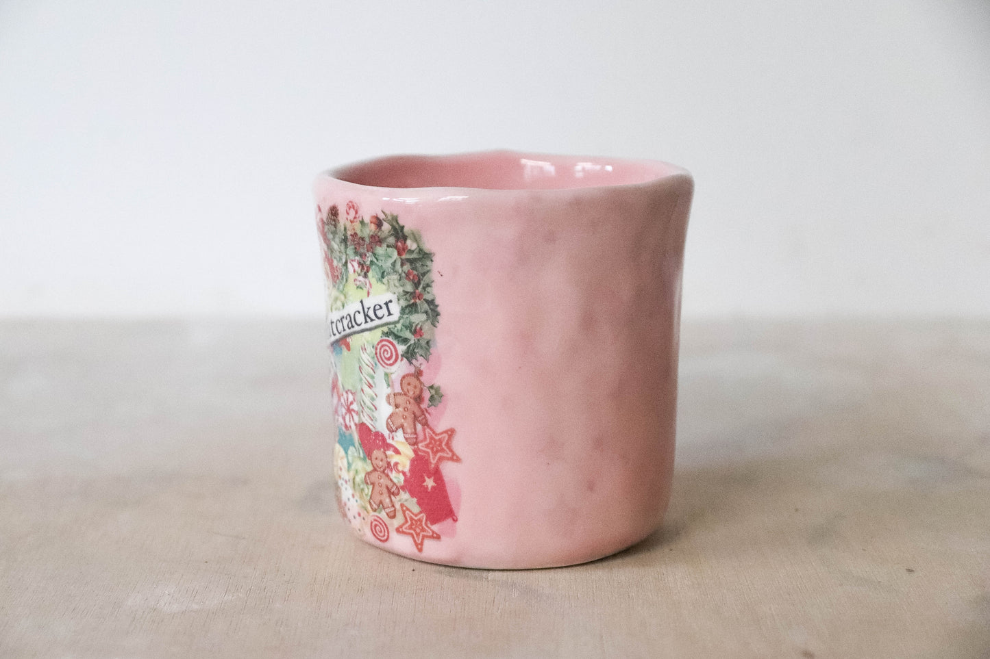 Pink Elf Nutcracker Small Mug