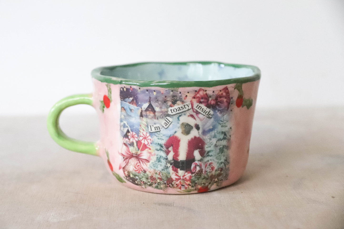 Blue Pink Toasty Grinch Mug