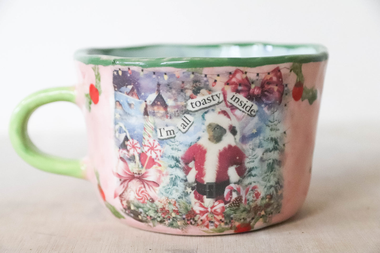 Blue Pink Toasty Grinch Mug