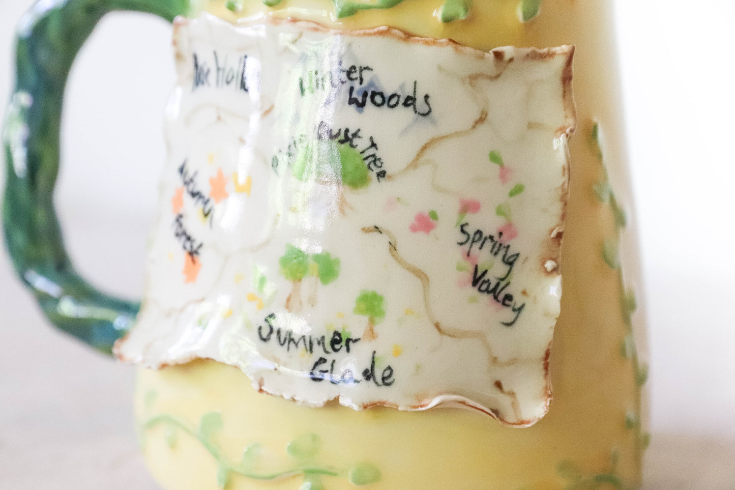 Pixie Hollow Map Stoneware Mug