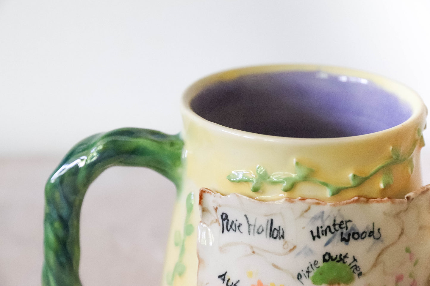 Pixie Hollow Map Stoneware Mug