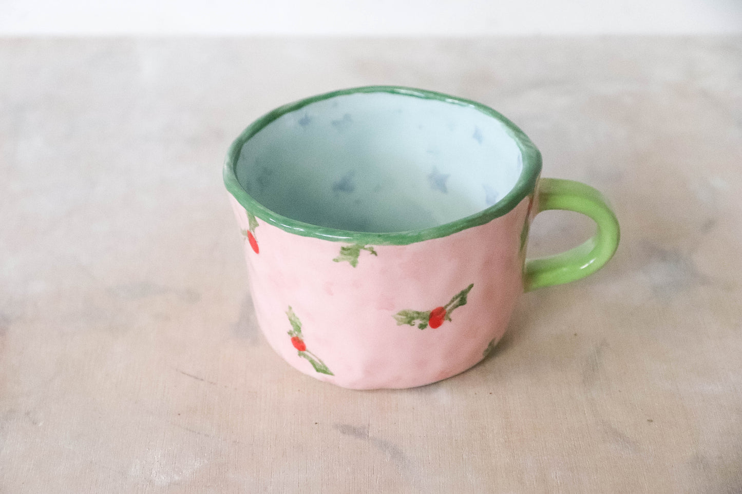 Blue Pink Toasty Grinch Mug