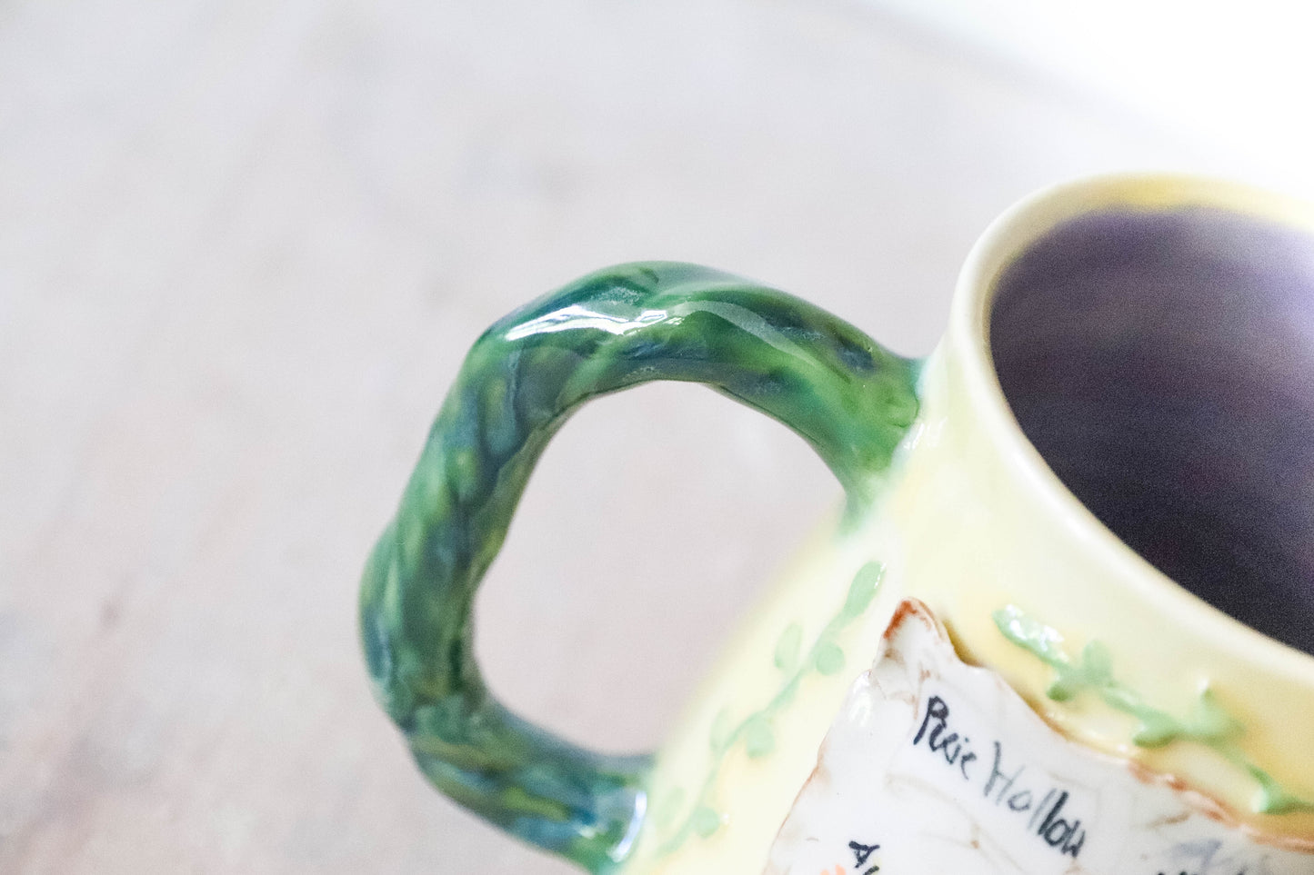Pixie Hollow Map Stoneware Mug
