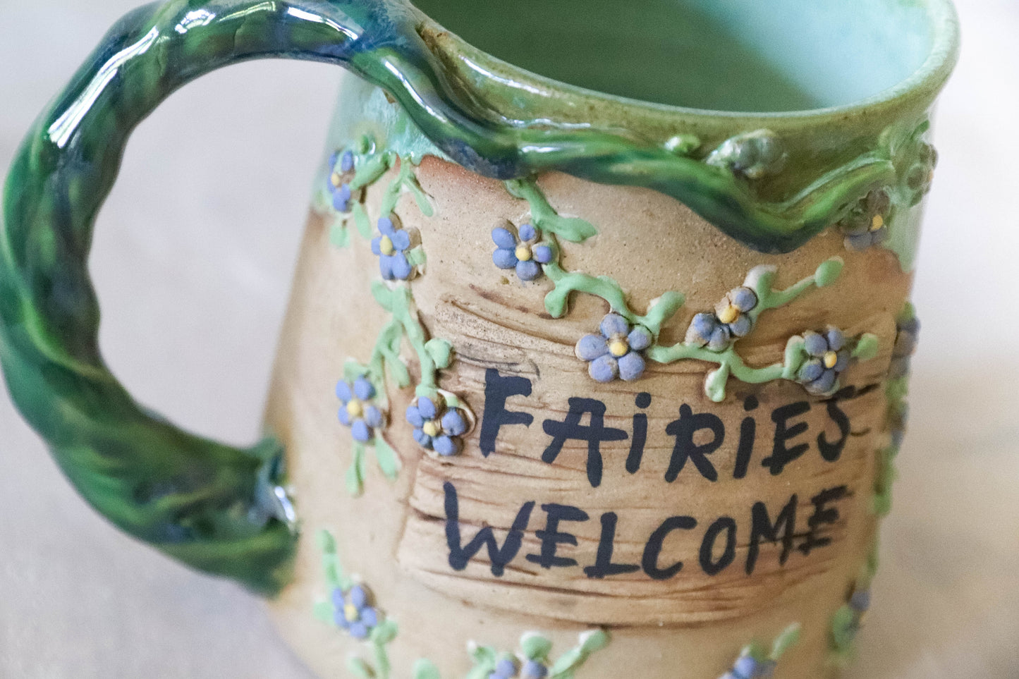 Fairy Sign Stoneware Mug