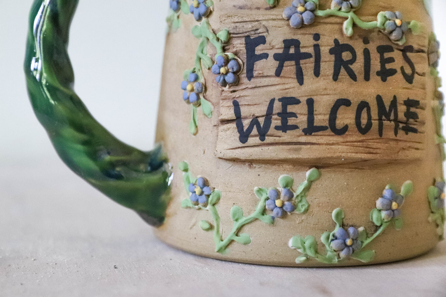 Fairy Sign Stoneware Mug