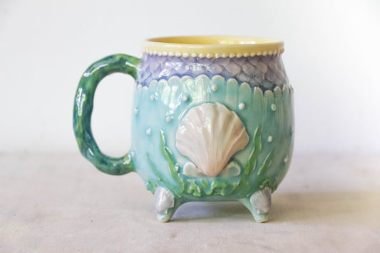 Mermaid Stoneware Mug