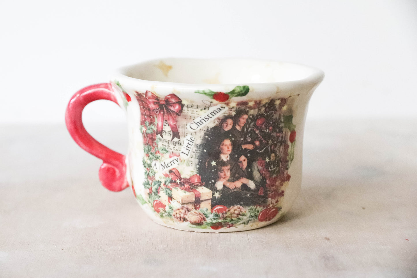 Peekaboo Pudding Little Women Mug