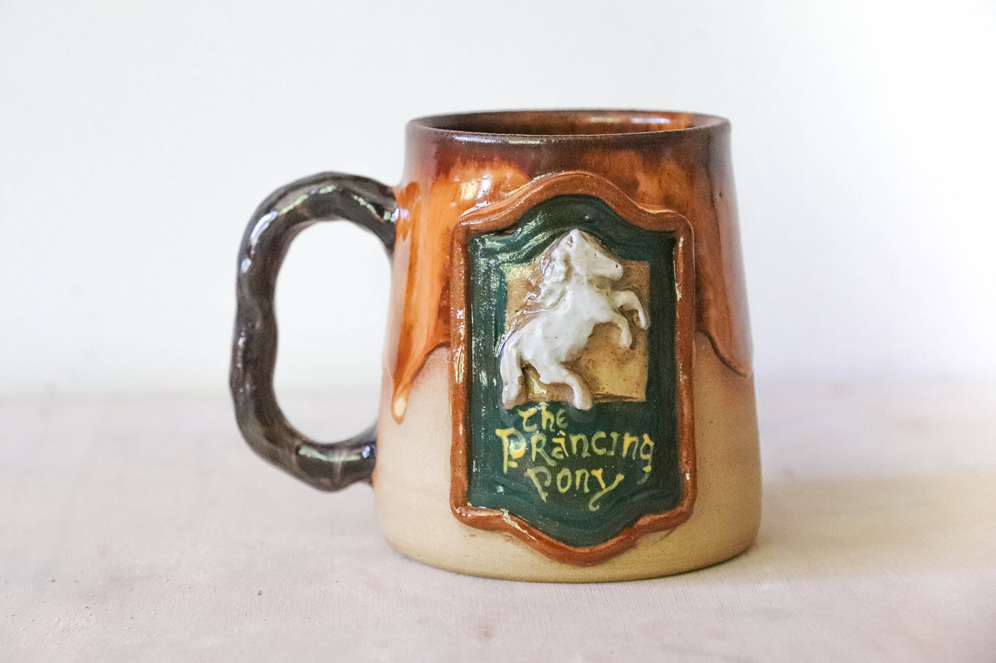 Prancing Pony Stoneware Mug