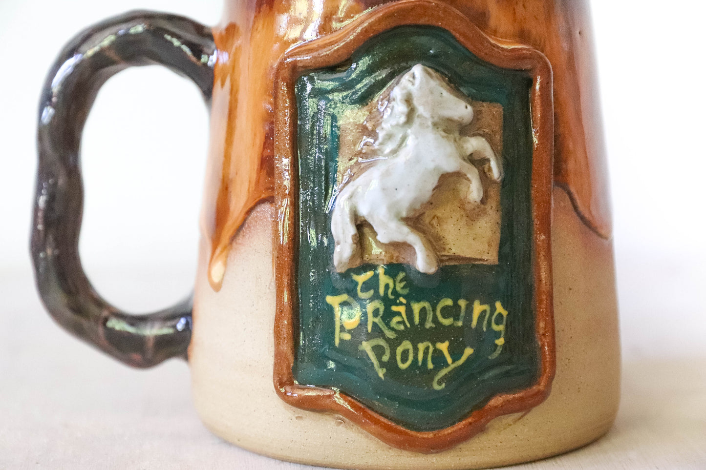 Prancing Pony Stoneware Mug