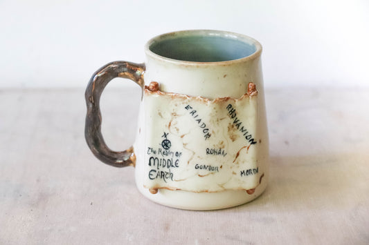 Map of Middle Earth Stoneware Mug