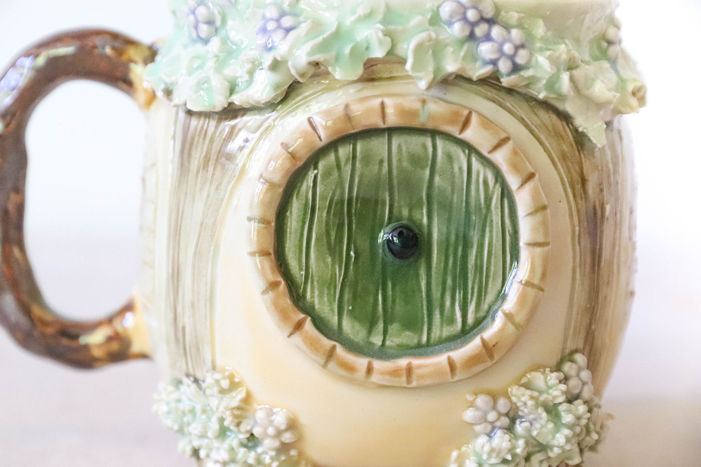 Purple Hobbit House Stoneware Mug