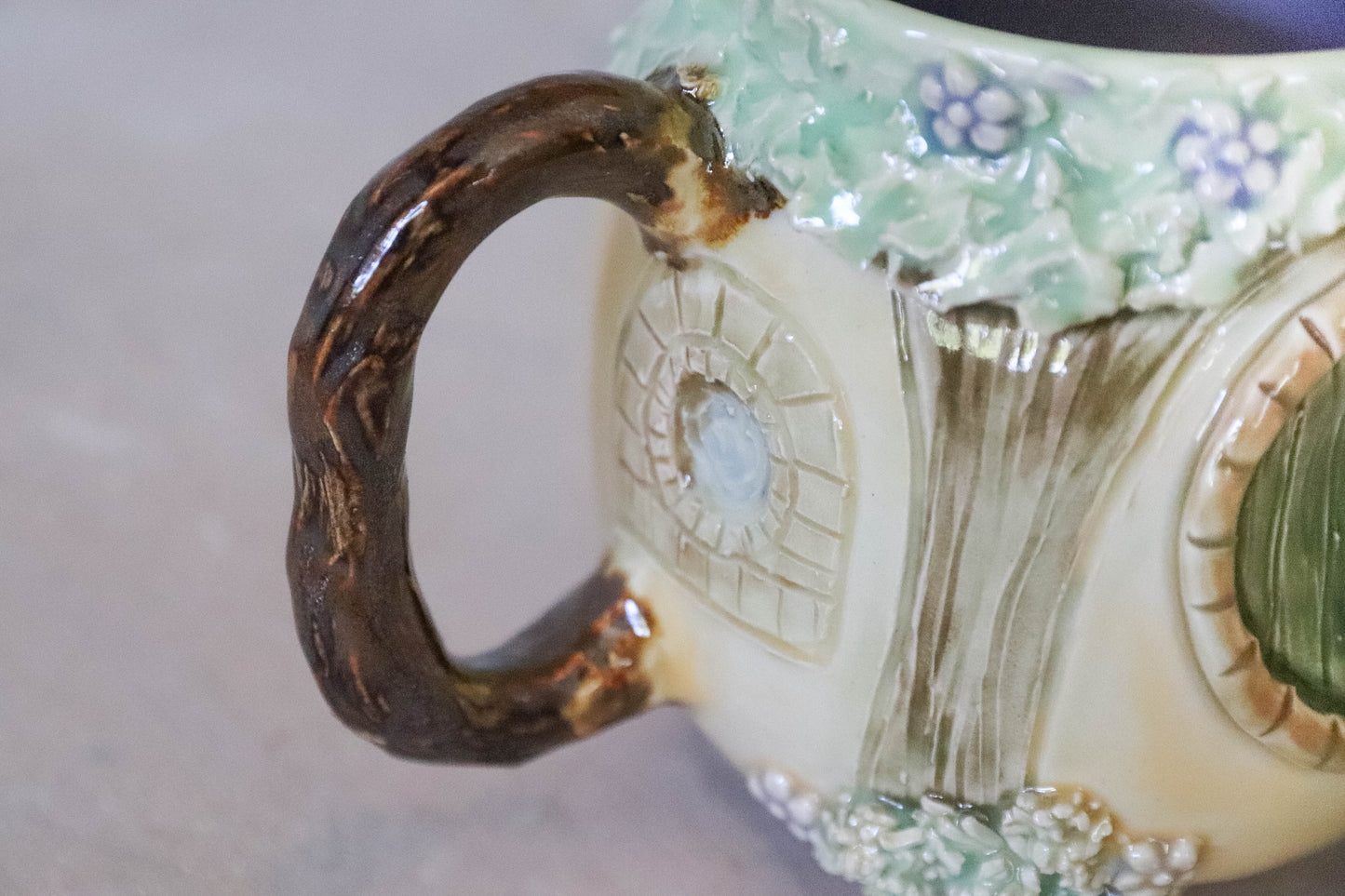 Purple Hobbit House Stoneware Mug