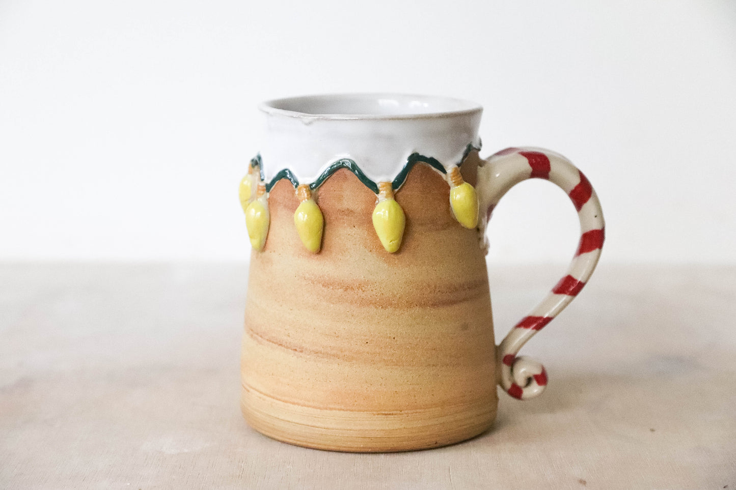 Nutcracker Lights Stoneware Mug