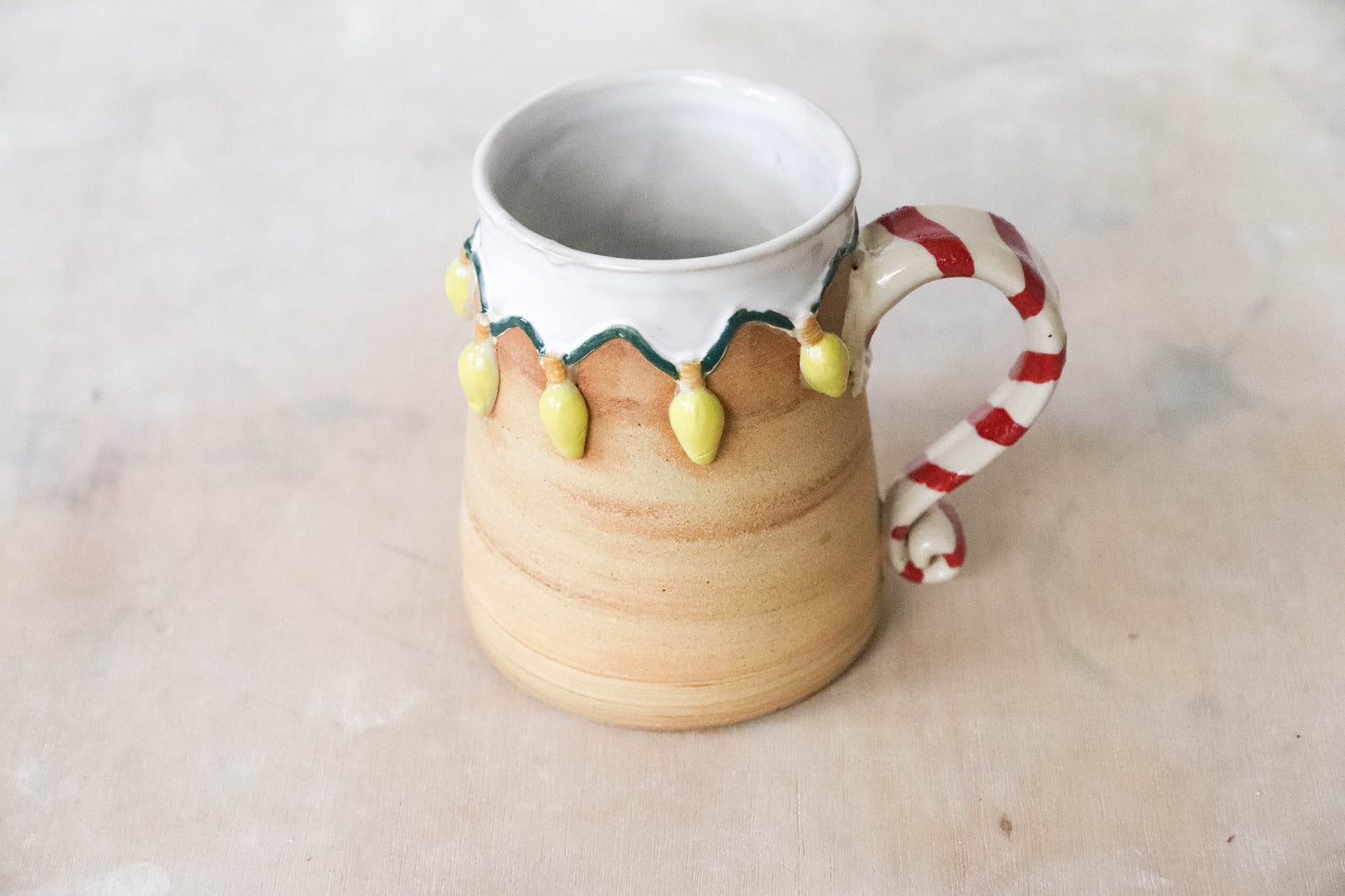 Nutcracker Lights Stoneware Mug