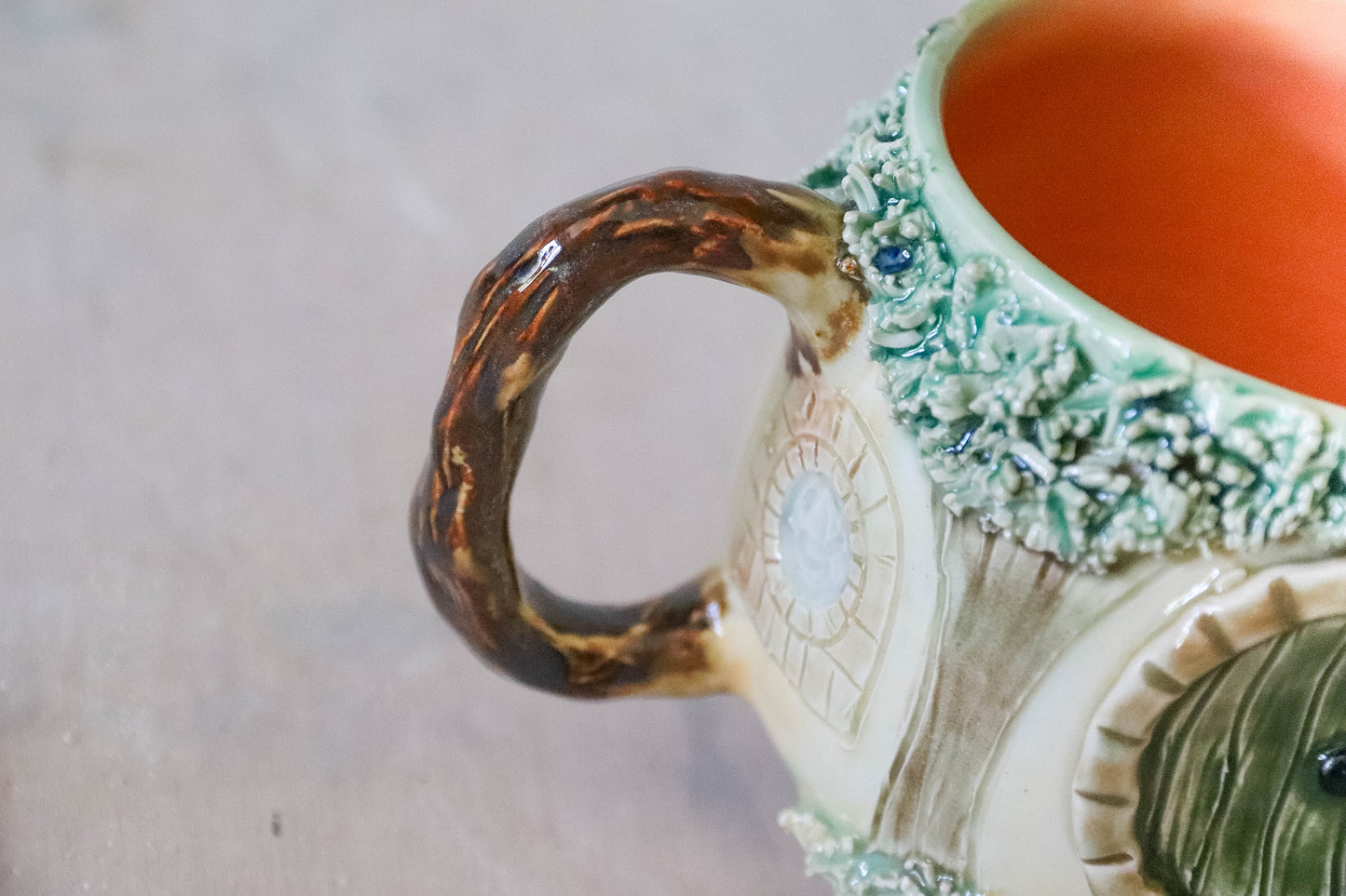 Orange Hobbit House Stoneware Mug