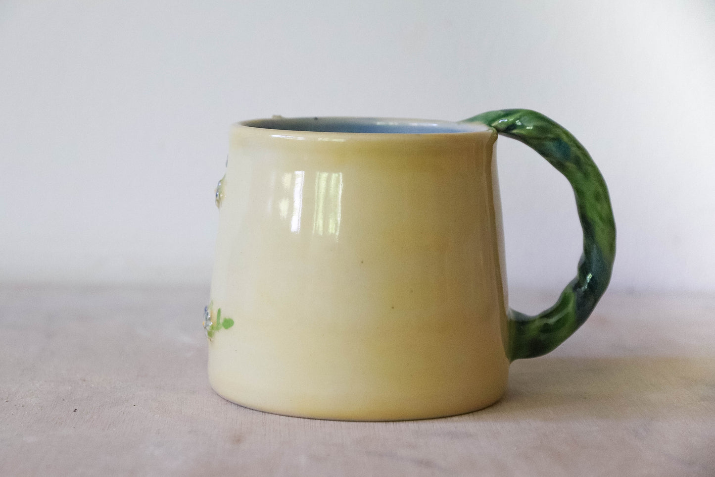 Blue Castle Stoneware Mug