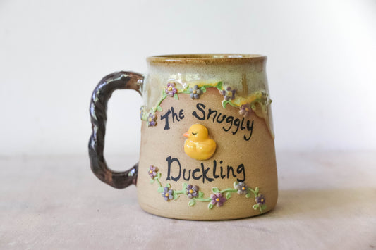 Snuggly Duckling Stoneware Mug