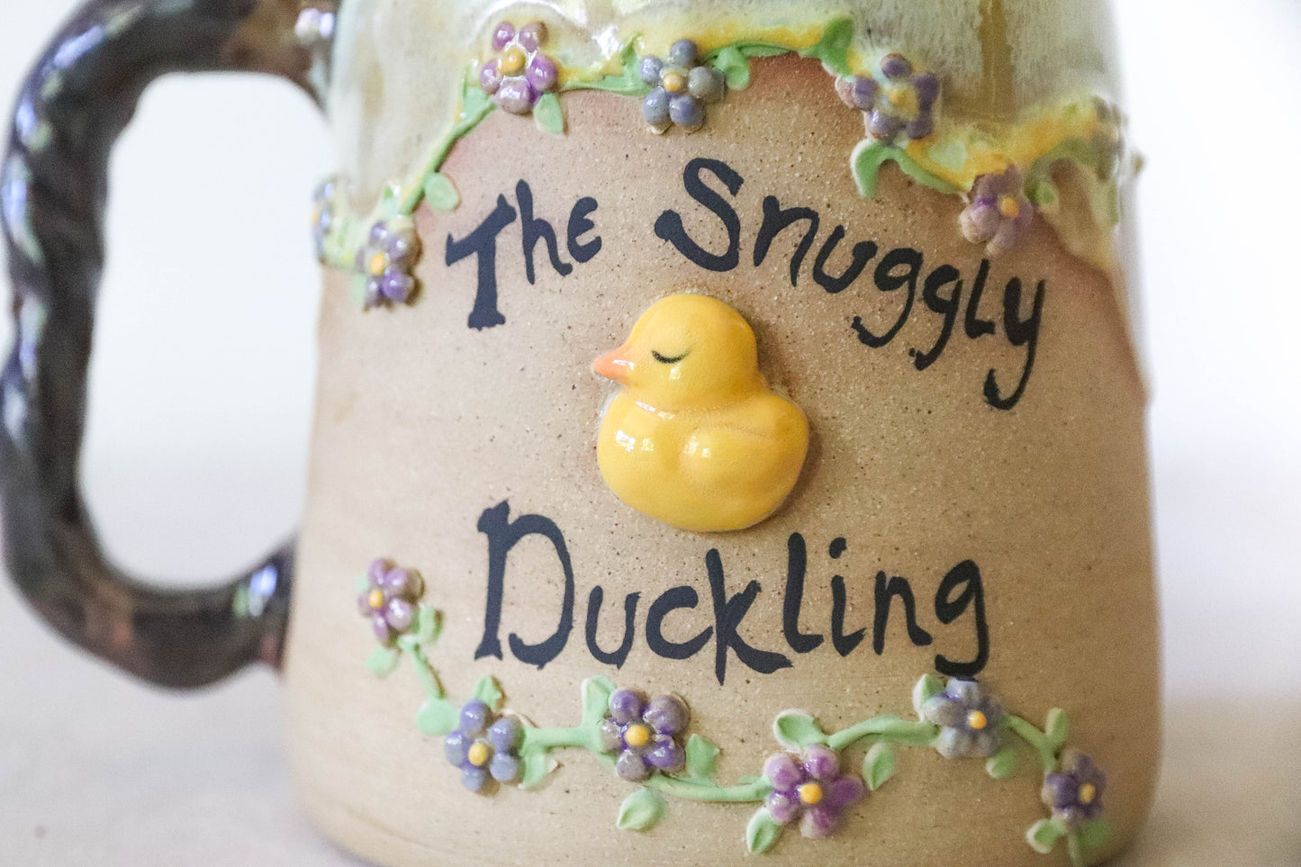 Snuggly Duckling Stoneware Mug