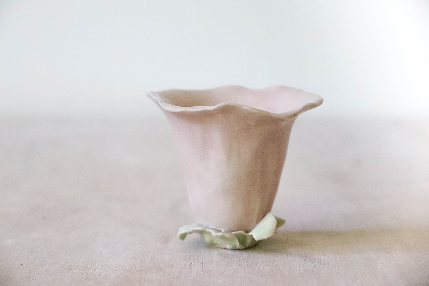 Flower Stoneware Cups